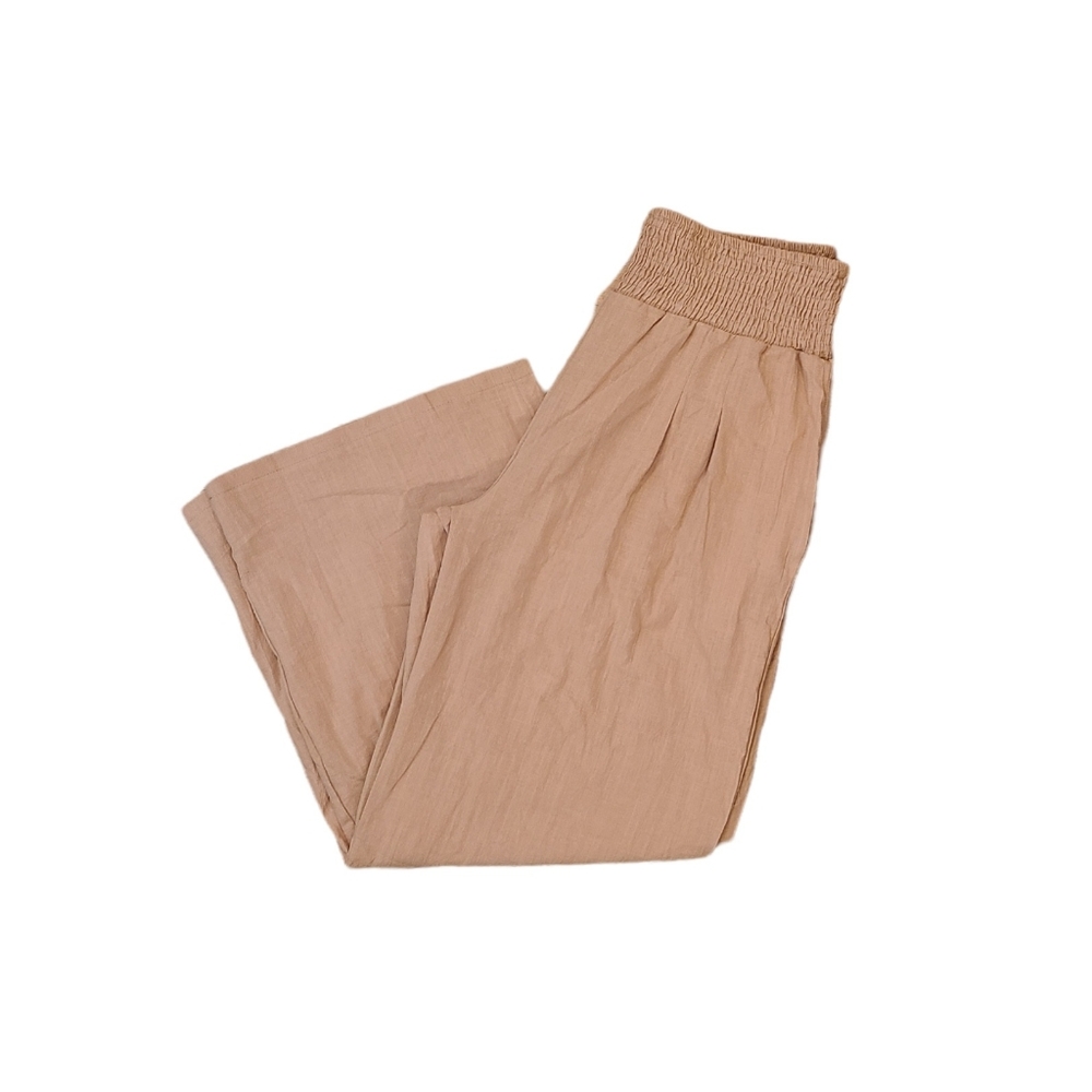 Tan Cotton Pants